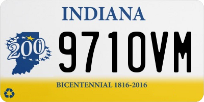 IN license plate 971OVM
