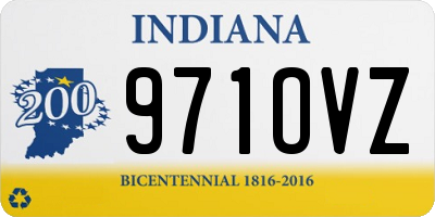IN license plate 971OVZ
