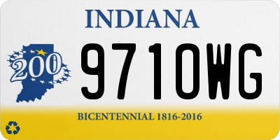 IN license plate 971OWG