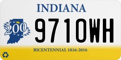 IN license plate 971OWH