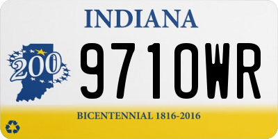 IN license plate 971OWR