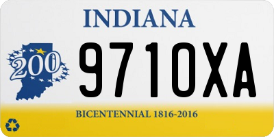 IN license plate 971OXA