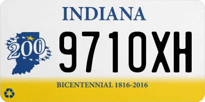 IN license plate 971OXH