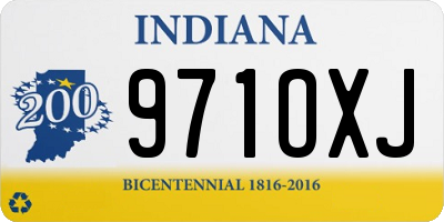 IN license plate 971OXJ