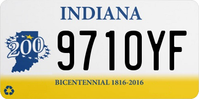 IN license plate 971OYF