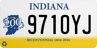 IN license plate 971OYJ