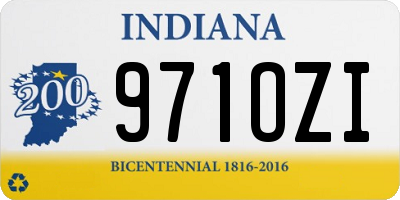 IN license plate 971OZI