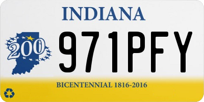 IN license plate 971PFY
