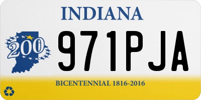 IN license plate 971PJA