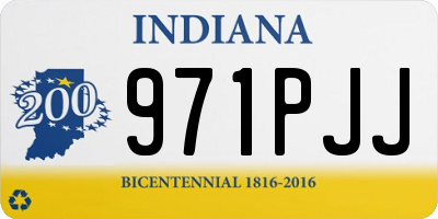 IN license plate 971PJJ