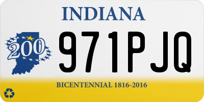 IN license plate 971PJQ