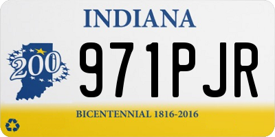 IN license plate 971PJR