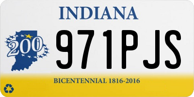 IN license plate 971PJS