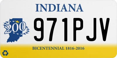 IN license plate 971PJV