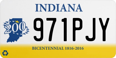 IN license plate 971PJY