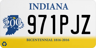 IN license plate 971PJZ