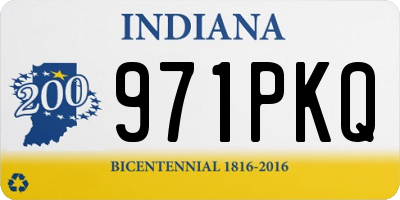 IN license plate 971PKQ
