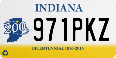 IN license plate 971PKZ
