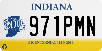 IN license plate 971PMN