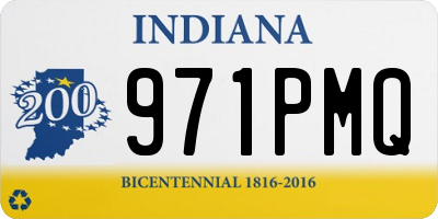IN license plate 971PMQ