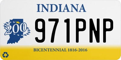 IN license plate 971PNP