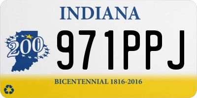 IN license plate 971PPJ