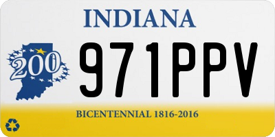 IN license plate 971PPV