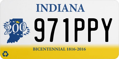 IN license plate 971PPY