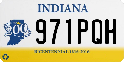 IN license plate 971PQH