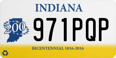 IN license plate 971PQP