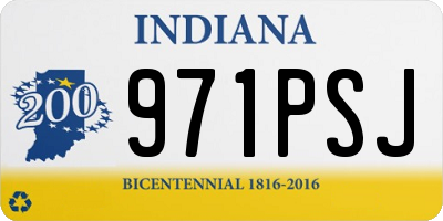 IN license plate 971PSJ
