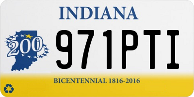 IN license plate 971PTI