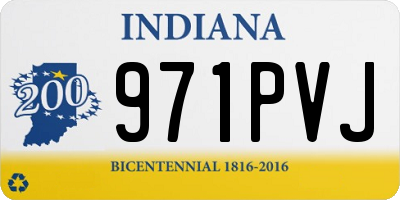 IN license plate 971PVJ