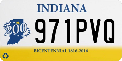 IN license plate 971PVQ