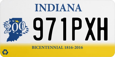 IN license plate 971PXH