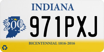IN license plate 971PXJ