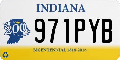 IN license plate 971PYB
