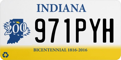 IN license plate 971PYH