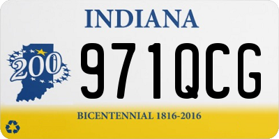 IN license plate 971QCG