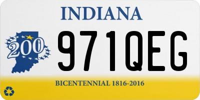 IN license plate 971QEG