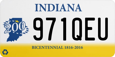 IN license plate 971QEU