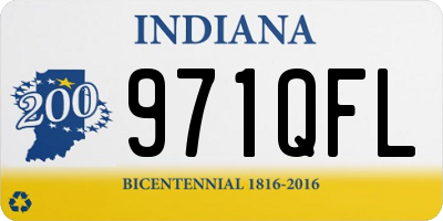 IN license plate 971QFL