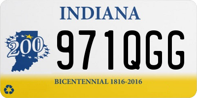 IN license plate 971QGG