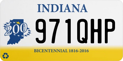 IN license plate 971QHP