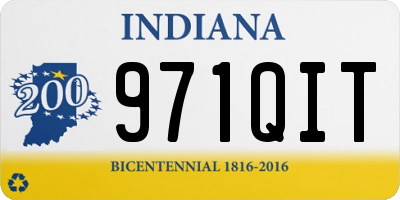 IN license plate 971QIT