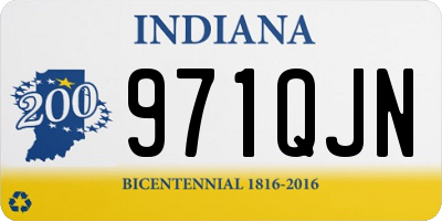 IN license plate 971QJN