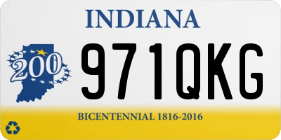 IN license plate 971QKG