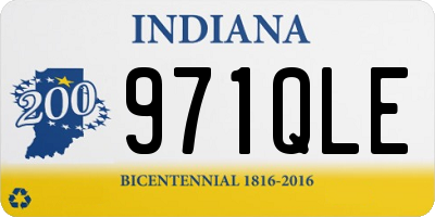 IN license plate 971QLE