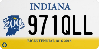 IN license plate 971QLL