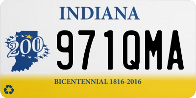 IN license plate 971QMA